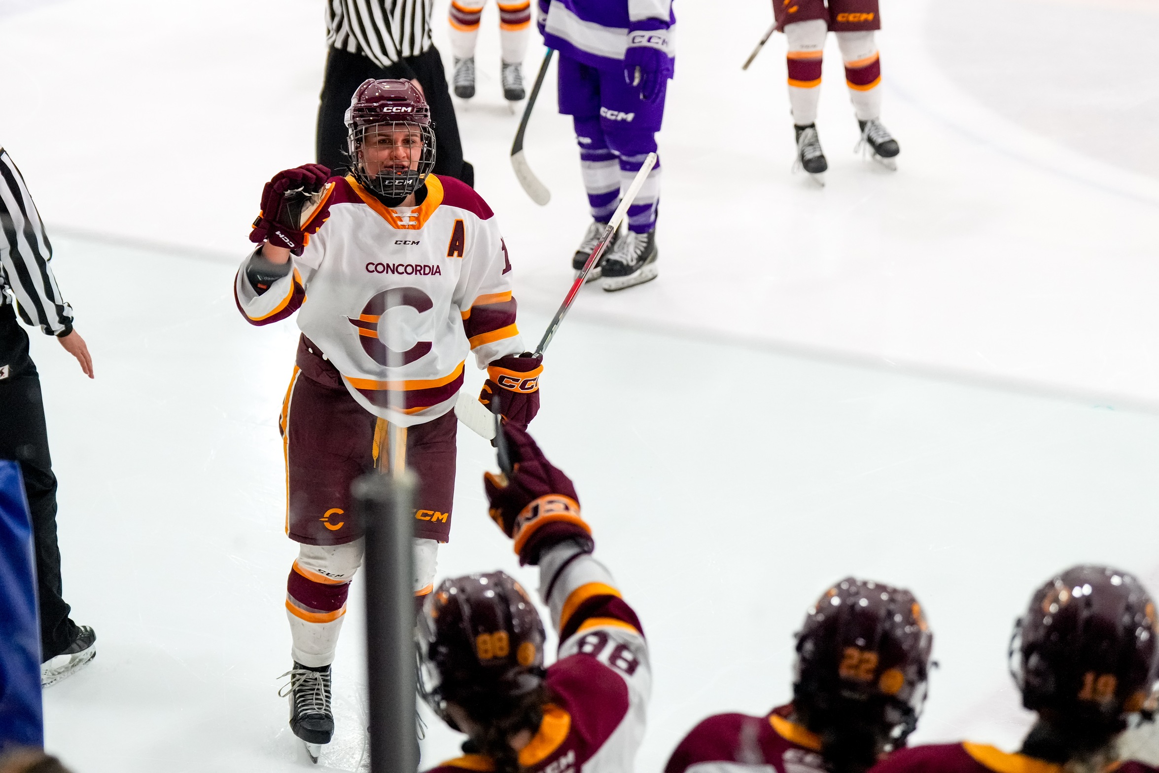 Jessymaude Drapeau des Stingers, propuls&eacute;e par la comp&eacute;tition et la r&eacute;silience