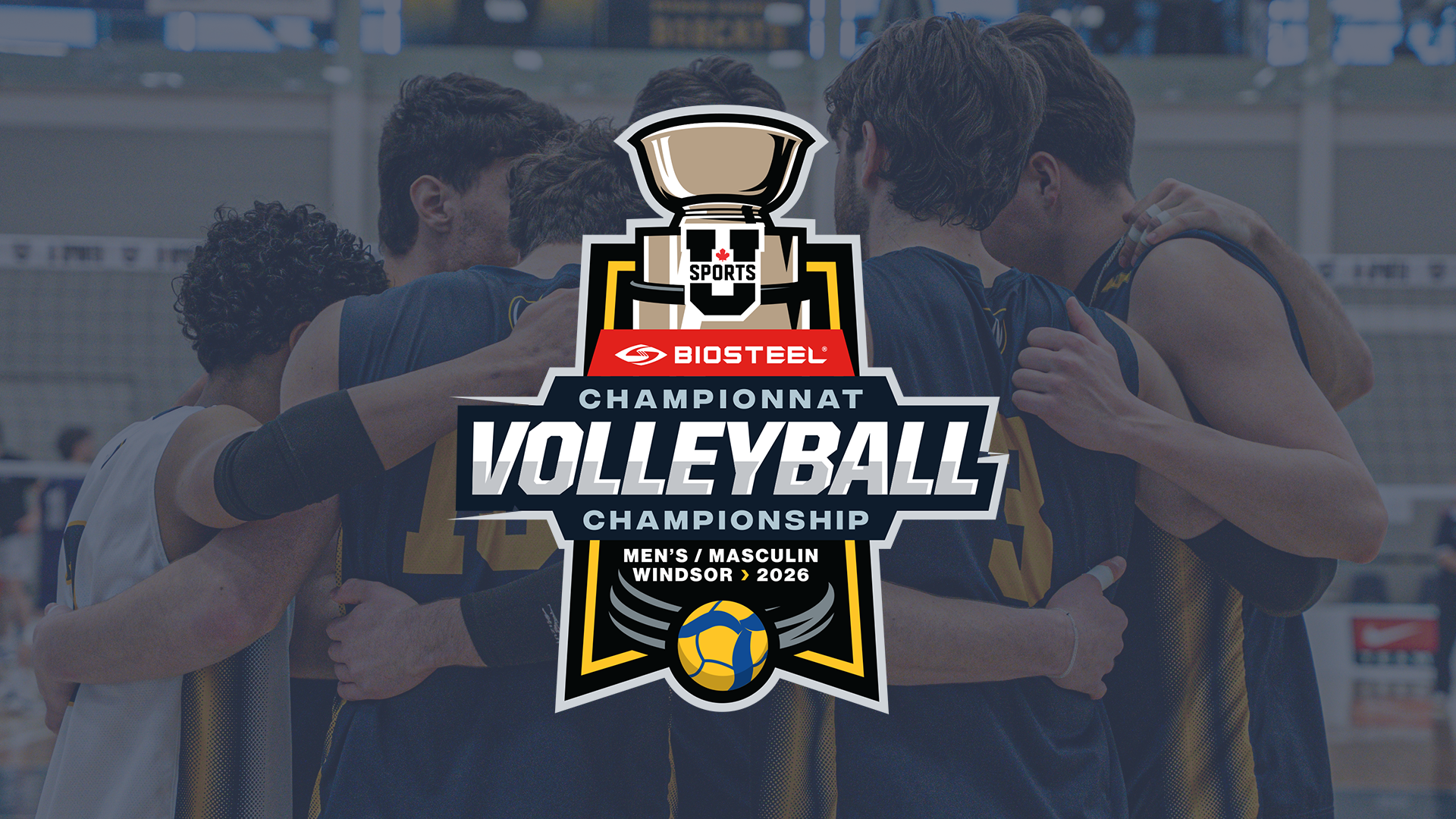 BioSteel sera le partenaire de titre du Championnat de volleyball masculin de U SPORTS 2026; les forfaits de billets l&egrave;ve-t&ocirc;t sont maintenant en vente