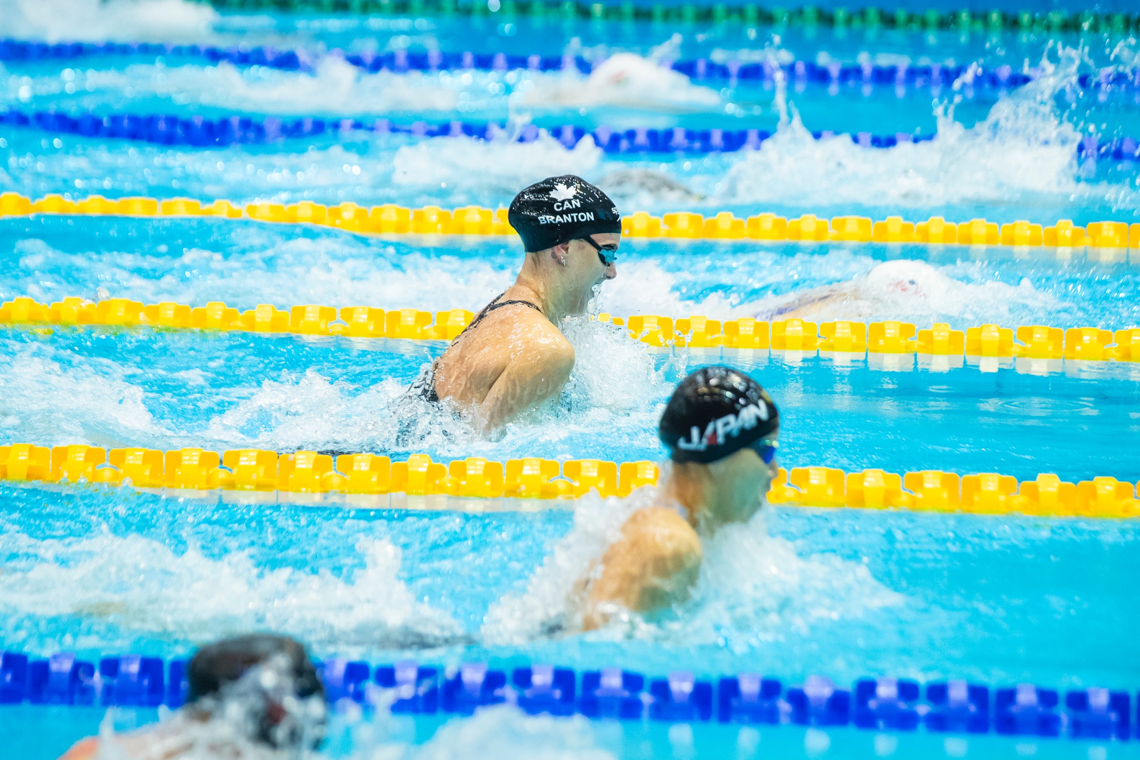 R&Eacute;CAPITULATIF DE NATATION : Deuxi&egrave;me jour des Jeux mondiaux universitaires d'&eacute;t&eacute; de la FISU 2025