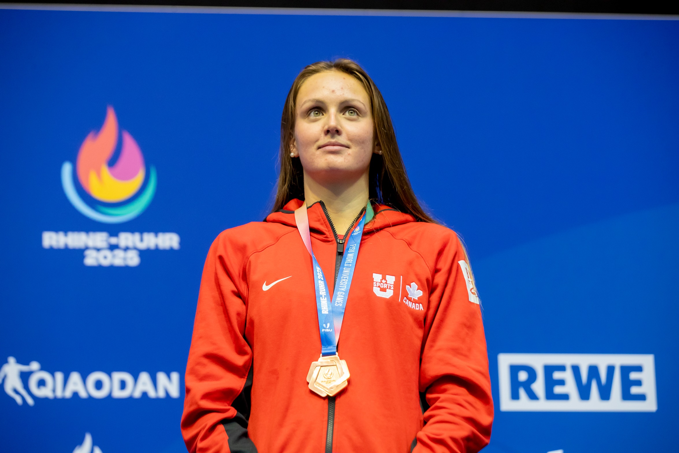 R&Eacute;CAPITULATIF DE NATATION JOUR 6 : Ashley McMillan remporte une m&eacute;daille de bronze de la FISU au 200 m quatre nages individuel f&eacute;minin