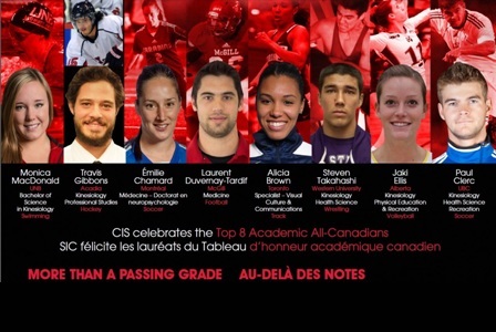 Top 8 acad&eacute;mique de SIC: Les r&eacute;cipiendaires 2012-2013 d&eacute;voil&eacute;s