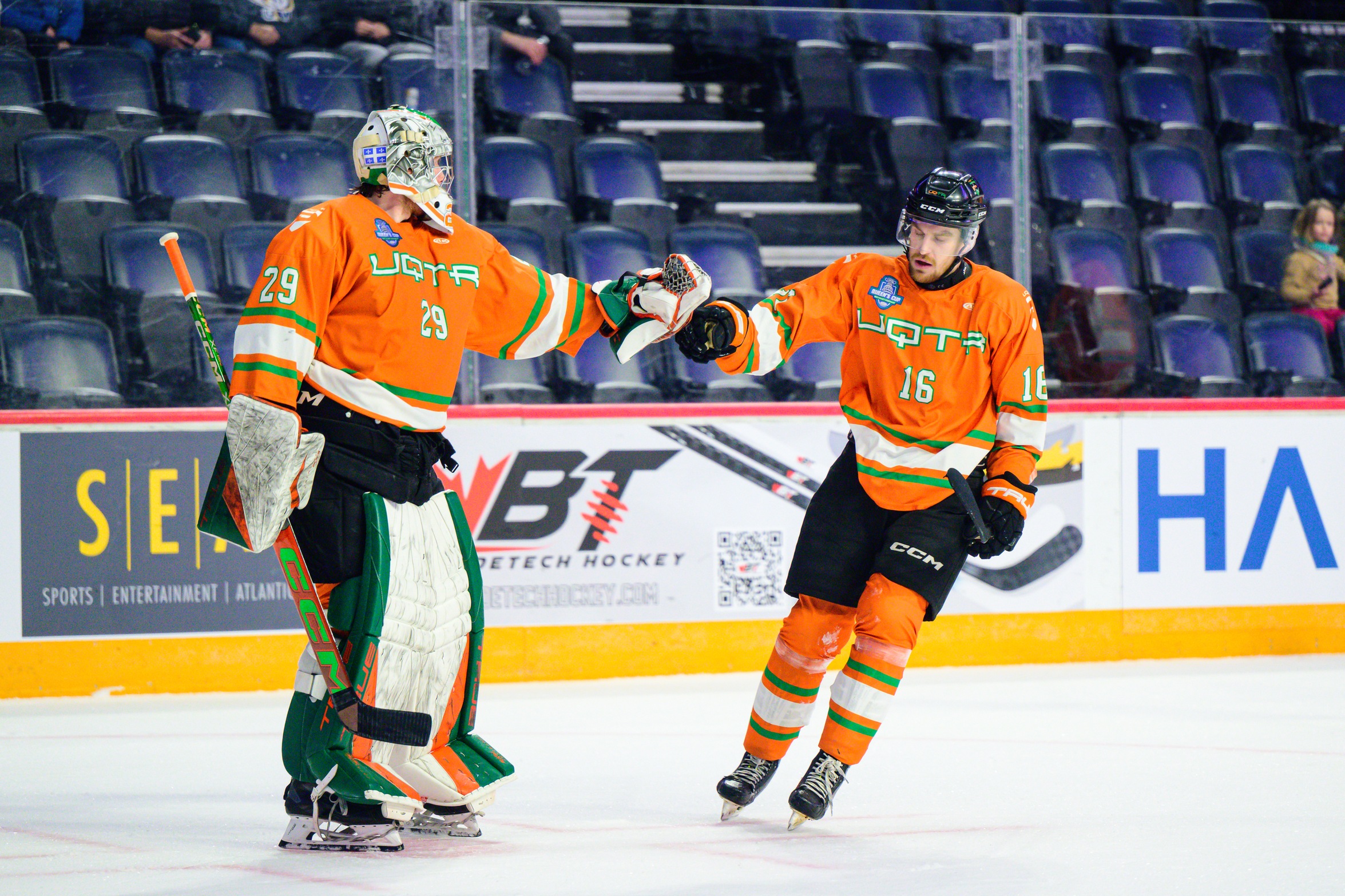 Les Patriotes blanchissent les Aigles Bleus et se qualifient pour les demi-finales