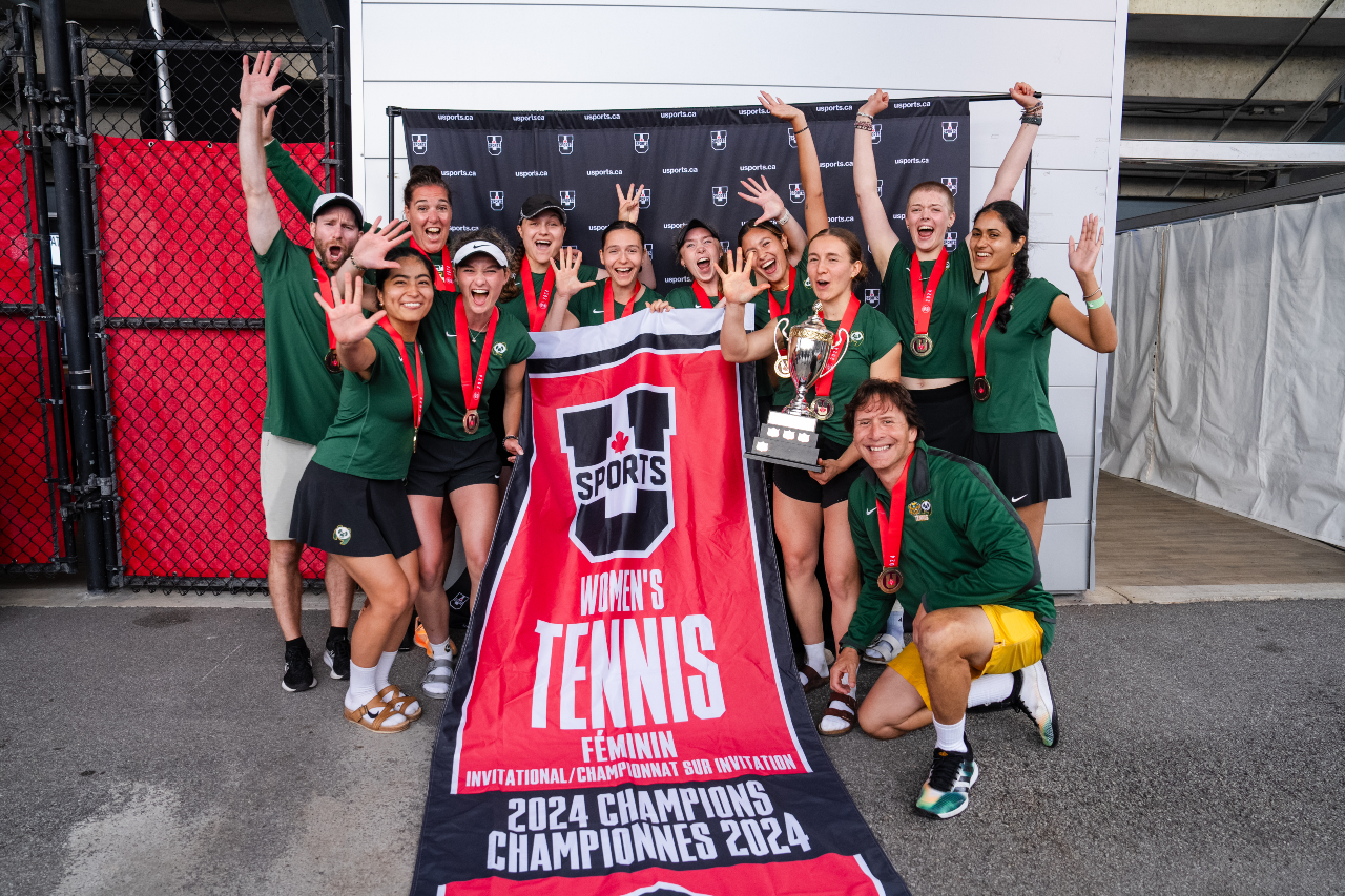 L&rsquo;Alberta et l'UBC remportent les championnats canadiens de tennis universitaire